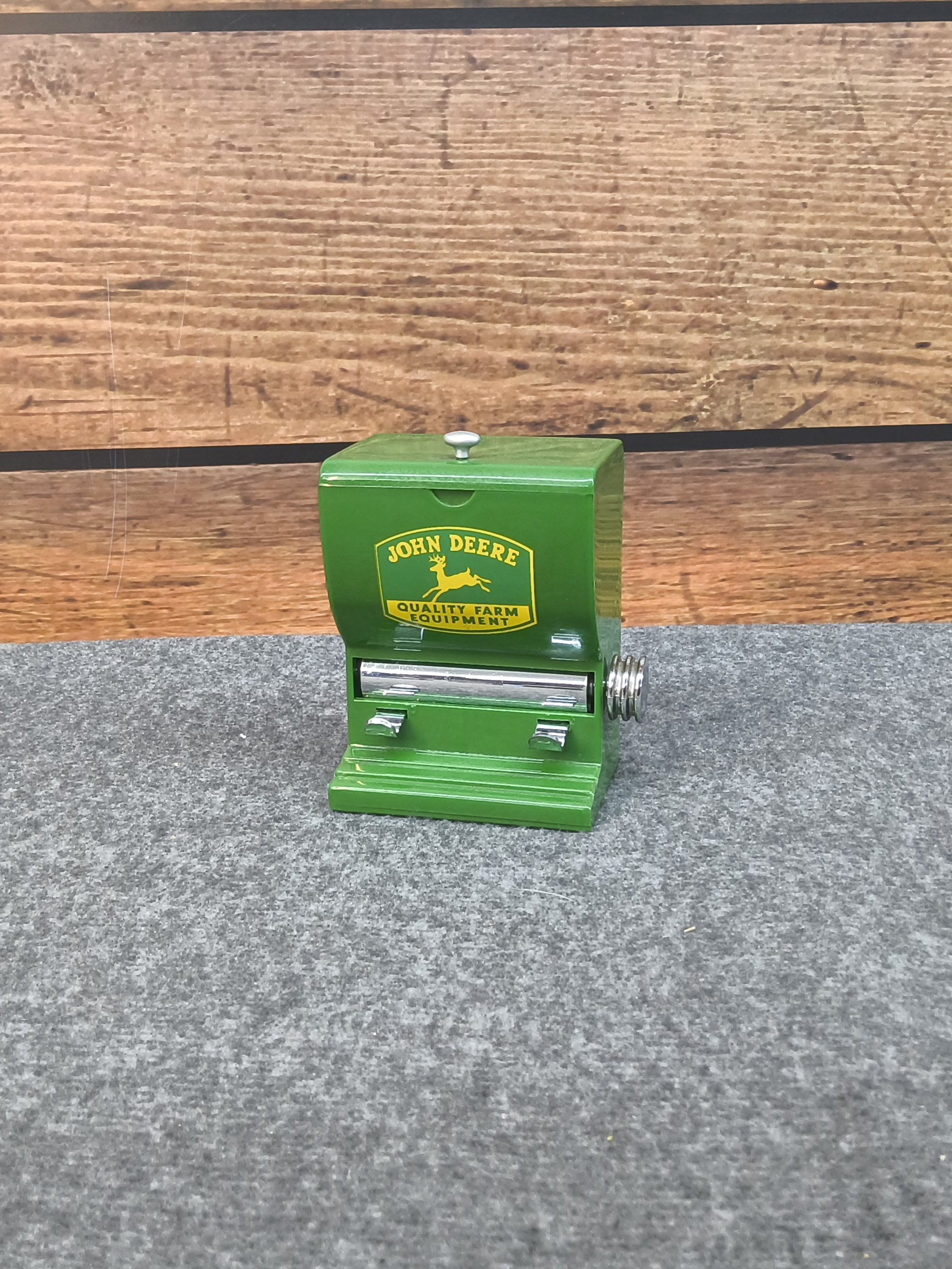 John Deere toothpick dispenser