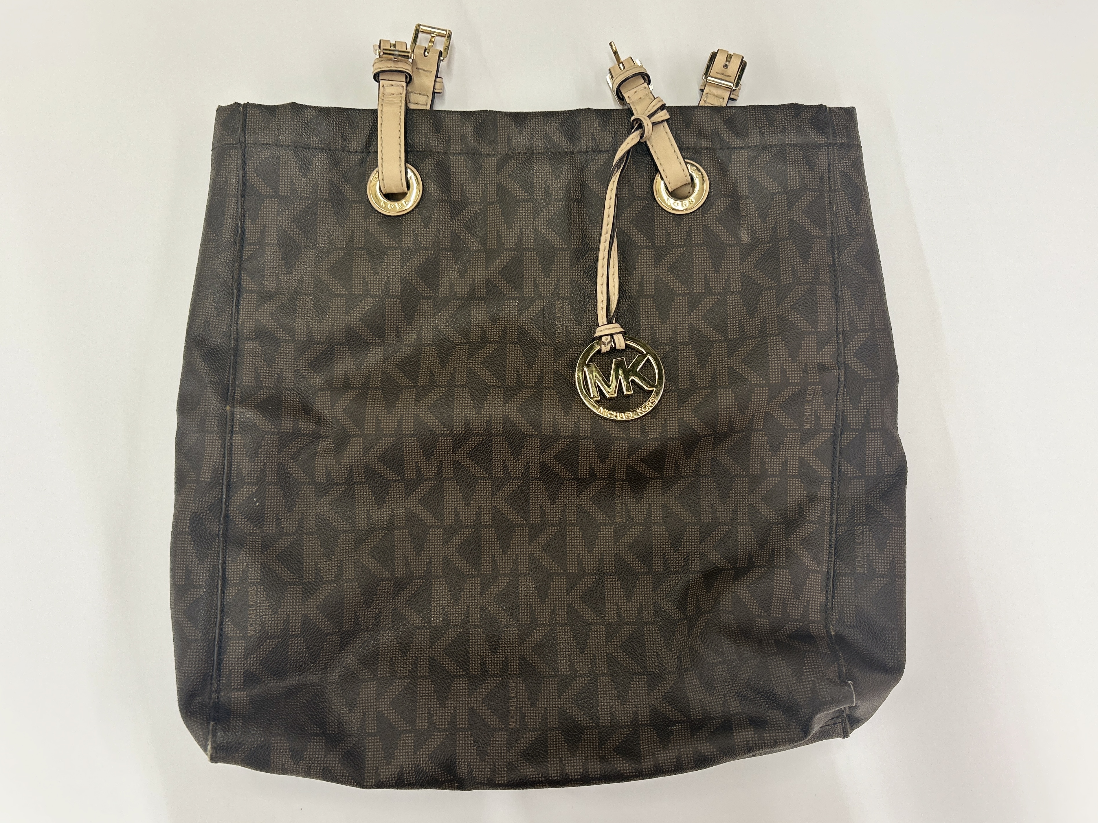 Michael Kors Signature Brown Tote Handbag