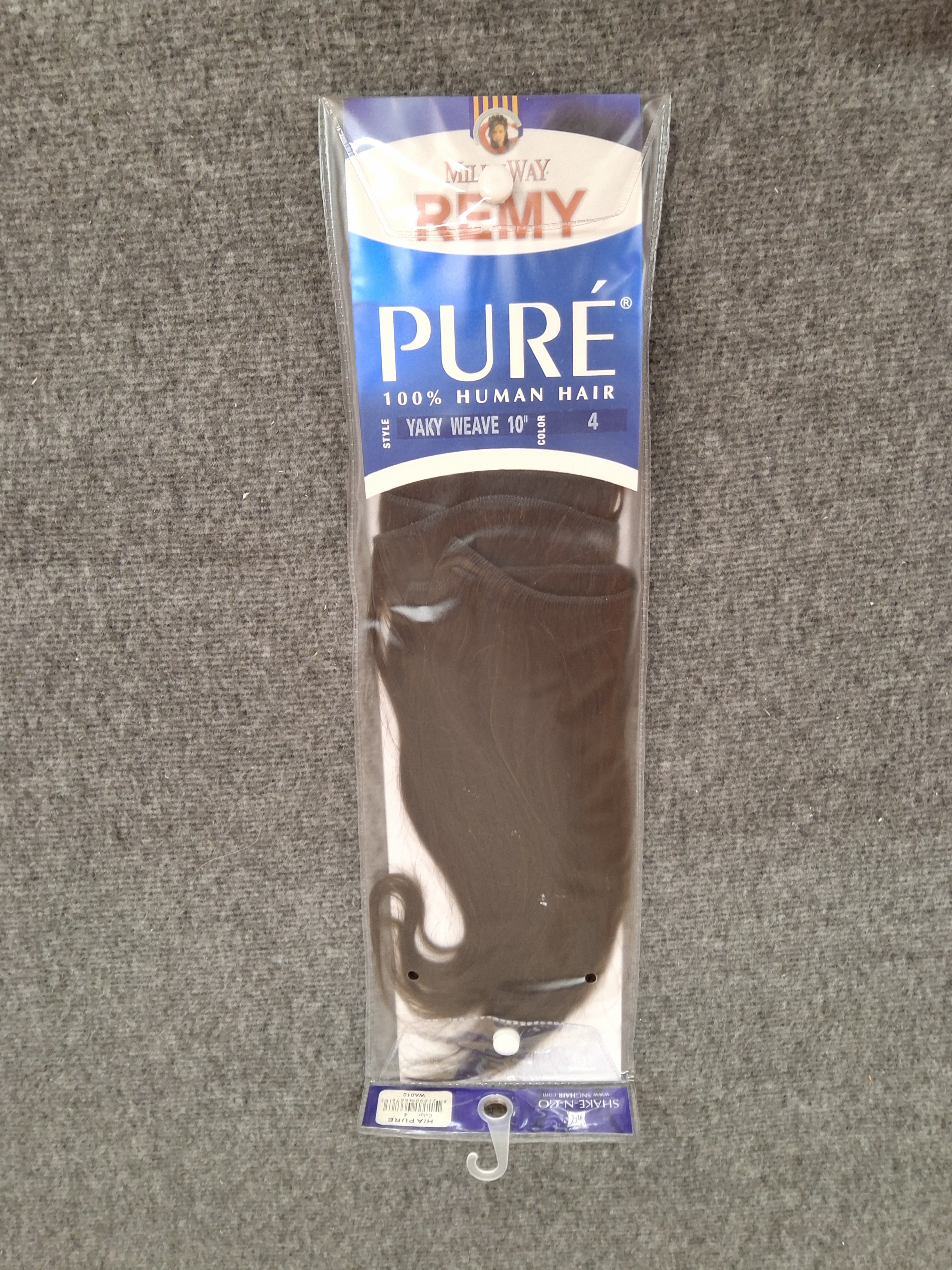 MilkyWay Pure 100% Human Hair Yaki Weave extensions