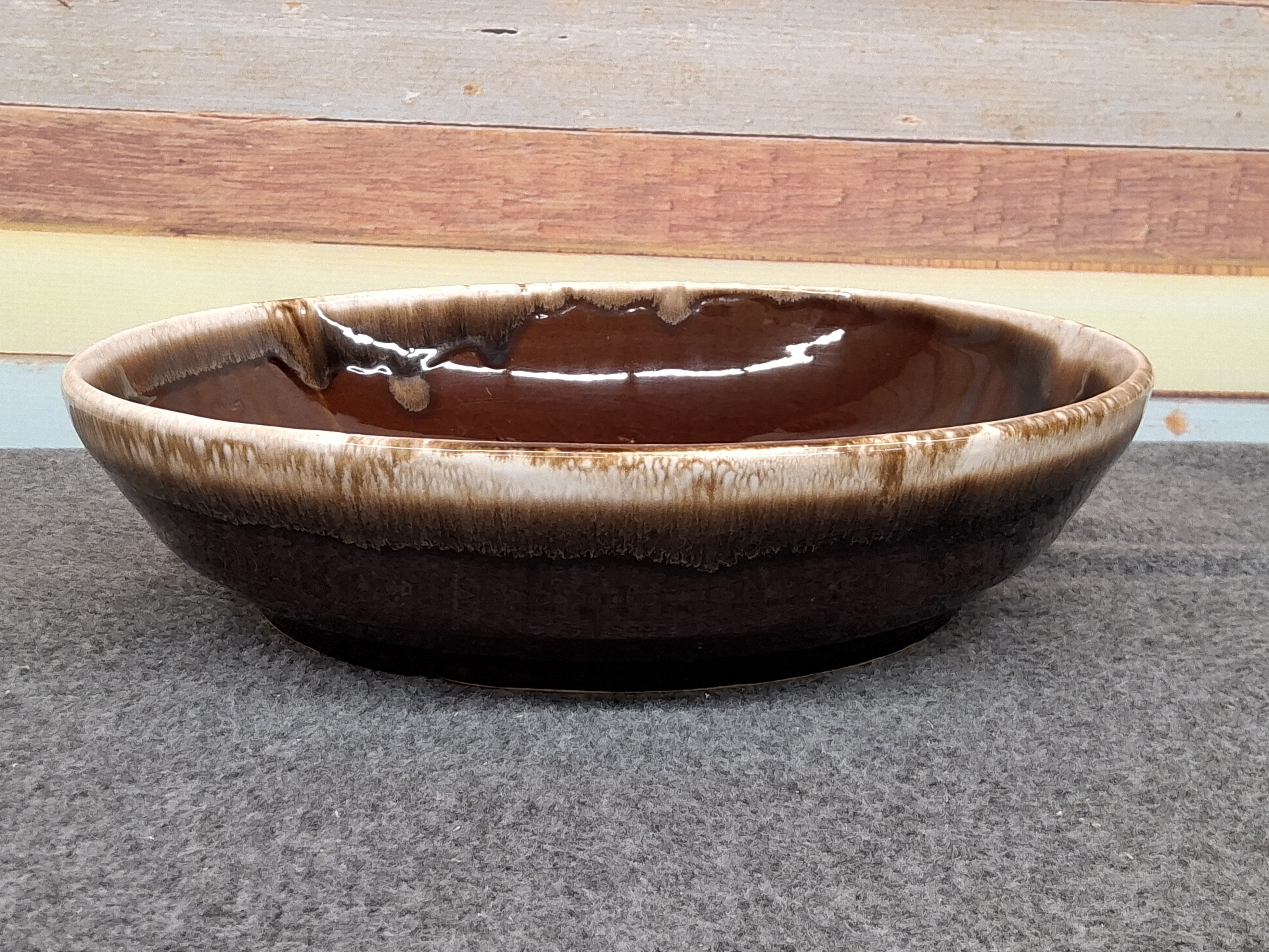 Brown Drip Bowl