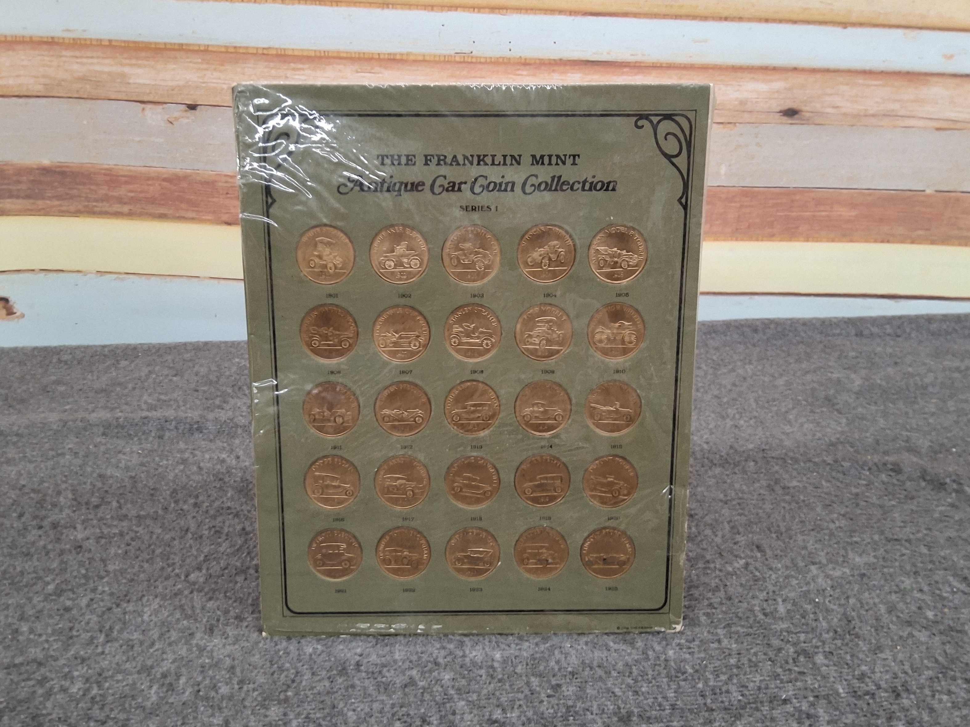 The Franklin Mint Antique Car Coin Collection - Series 1