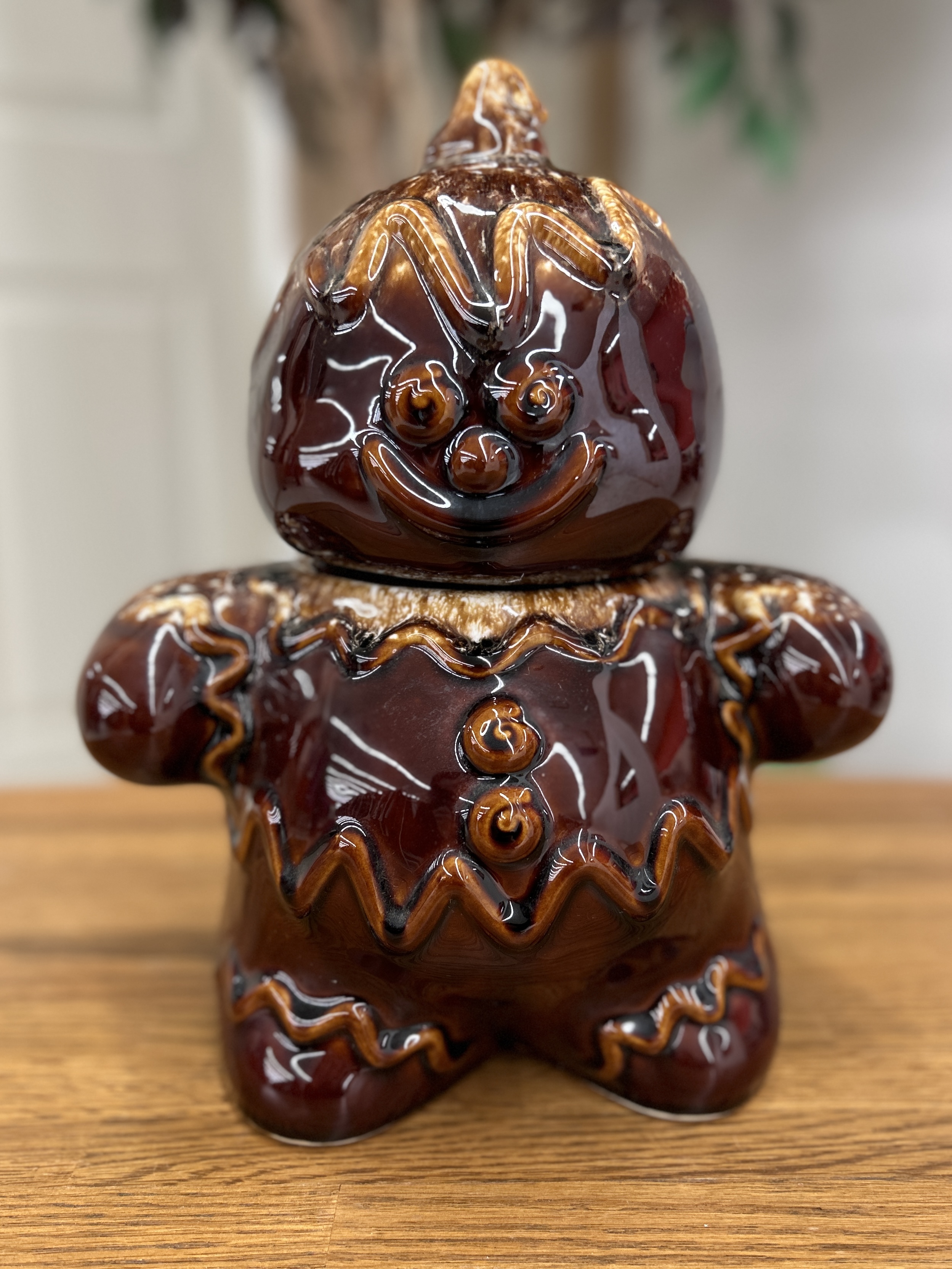 Gingerbread Man Cookie Jar